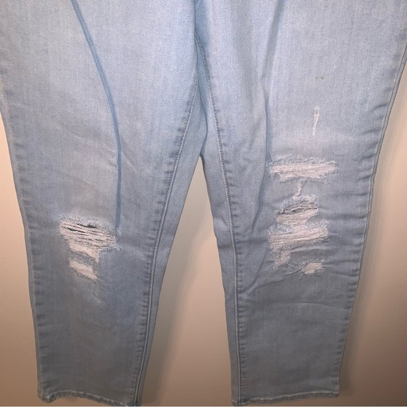 Levi's High Rise Straight Crop Jeans Blue 30 - Picture 11 of 11